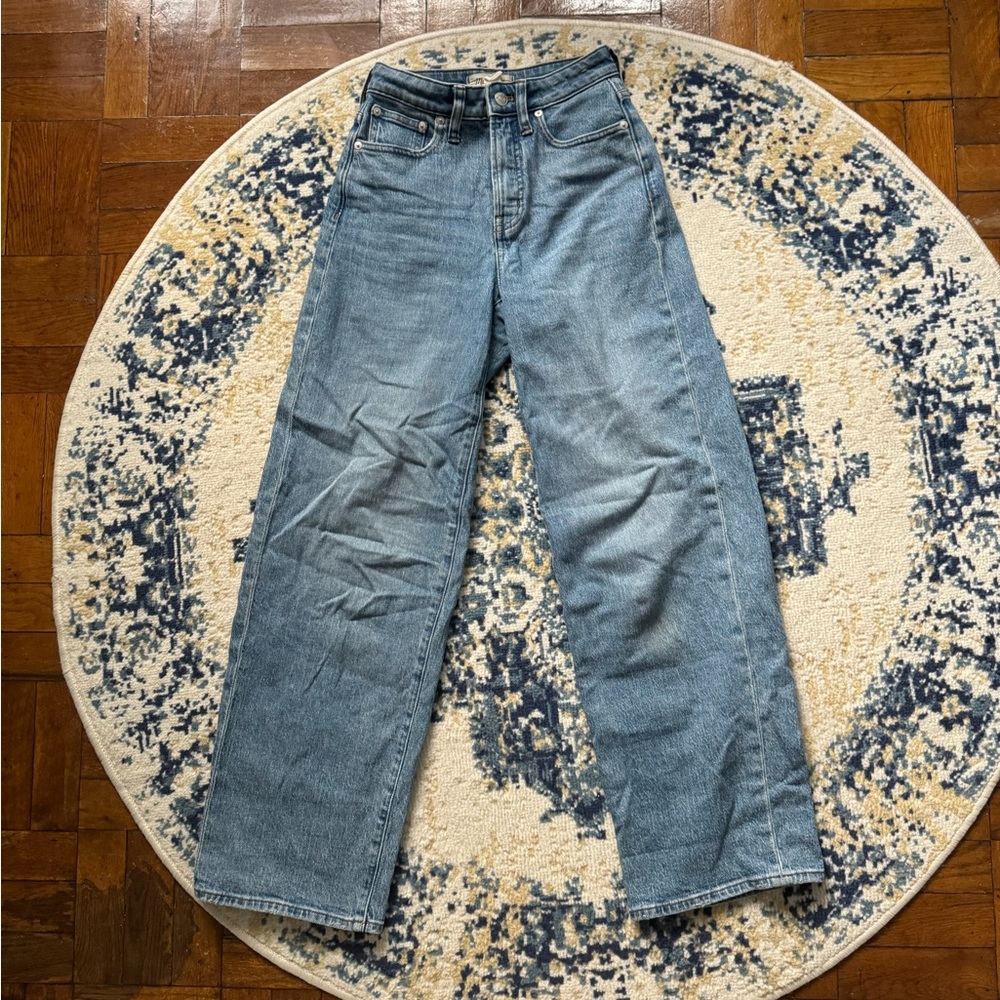 Madewell Curvy Wide Leg Jeans